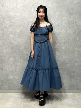 FURFURさん（レディース・162cm）の春コーディネート