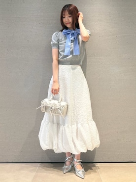 「FURFUR（ファーファー）のアイテム」を使った、FURFURさん（レディース・163cm）の春コーディネート