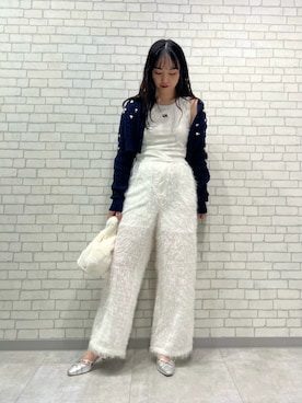 「ファー」｜FURFURさん（レディース・161cm）の冬コーディネート