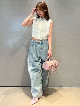 「FURFUR（ファーファー）のアイテム」を使った、FURFURさん（レディース・157cm）の春コーディネート