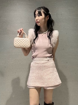 「アイテム（ブーツ）」を使った、FURFURさん（レディース・161cm）の夏コーディネート