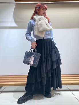 FURFURさん（レディース・154cm）の秋コーディネート