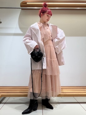 FURFURさん（レディース・154cm）の冬コーディネート