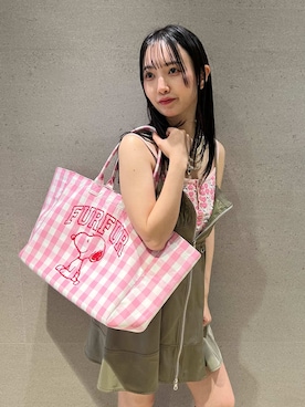 「FURFUR（ファーファー）のアイテム」を使った、FURFURさん（レディース・162cm）の春コーディネート