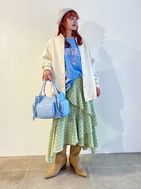 FURFURさん（レディース・154cm）の冬コーディネート