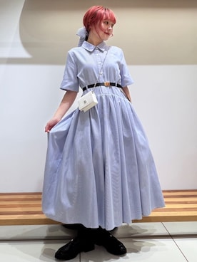 「FURFUR（ファーファー）のアイテム」を使った、FURFURさん（レディース・154cm）の春コーディネート