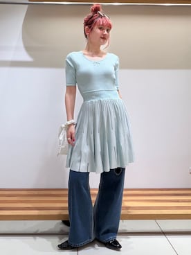 FURFURさん（レディース・154cm）の春コーディネート