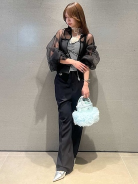 「FURFUR（ファーファー）のアイテム」を使った、FURFURさん（レディース・157cm）の春コーディネート