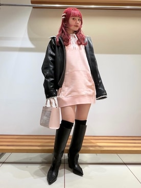 FURFURさん（レディース・154cm）の冬コーディネート