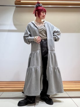 FURFURさん（レディース・154cm）の冬コーディネート