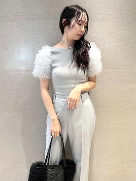 「FURFUR（ファーファー）のアイテム」を使った、FURFURさん（レディース・162cm）の春コーディネート