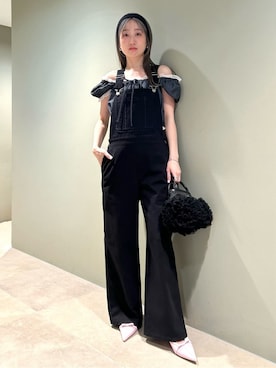 「FURFUR（ファーファー）のアイテム」を使った、FURFURさん（レディース・157cm）の春コーディネート