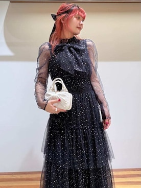 「プリーツ」｜FURFURさん（レディース・154cm）の夏コーディネート