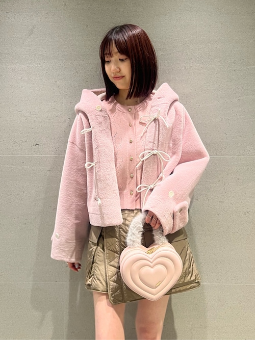 FURFUR ピンク ダッフルコート FURFUR ピンク ダッフルコート