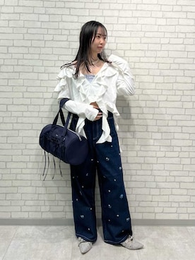 「FURFUR（ファーファー）のアイテム」を使った、FURFURさん（レディース・162cm）の春コーディネート