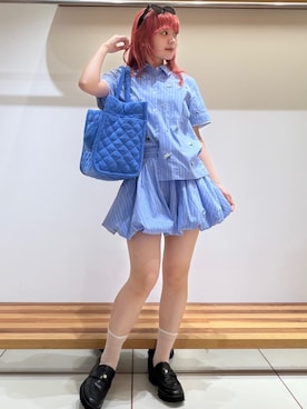 FURFURさん(レディース・154cm)の夏コーディネート