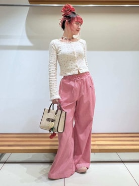 「FURFUR（ファーファー）のアイテム」を使った、FURFURさん（レディース・154cm）の春コーディネート