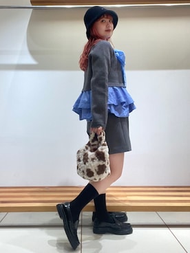 FURFURさん（レディース・154cm）の秋コーディネート