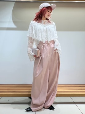 「FURFUR（ファーファー）のアイテム」を使った、FURFURさん（レディース・154cm）の冬コーディネート