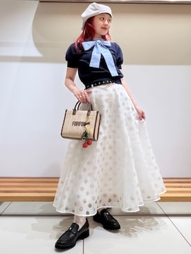 FURFURさん(レディース・154cm)の春コーディネート