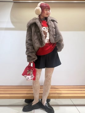 FURFURさん(レディース・154cm)の秋コーディネート