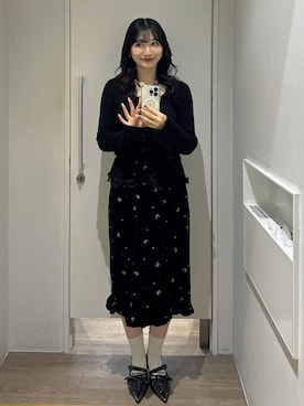 「JEANASIS（ジーナシス）のアイテム（パンプス）」を使った、uta__17さん（レディース・155cm）の秋コーディネート