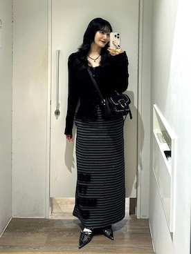 「JEANASIS（ジーナシス）のアイテム（パンプス）」を使った、uta__17さん（レディース・155cm）の秋コーディネート