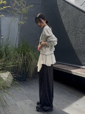 「アイテム（ワンピース/ドレス）」を使った、uta__17さん（レディース・155cm・20代）の秋コーディネート