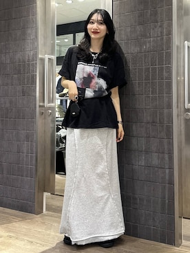 「アイテム（ポーチ）」を使った、uta__17さん（レディース・155cm）の春コーディネート