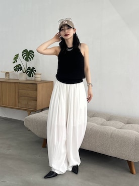 「JEANASIS（ジーナシス）のアイテム（アクセサリー）」を使った、uta__17さん（レディース・155cm）の春コーディネート