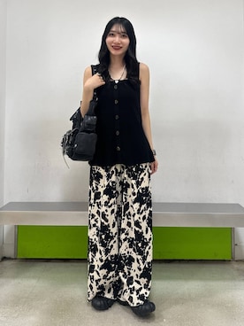 「アイテム（オールインワン・サロペット）」を使った、uta__17さん（レディース・155cm・20代）の夏コーディネート