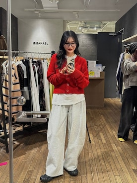 「アイテム（スウェットパンツ）」を使った、uta__17さん（レディース・155cm・20代）の秋コーディネート