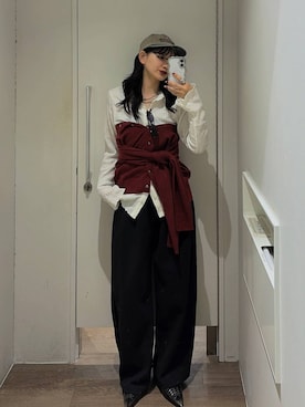 「JEANASIS（ジーナシス）のアイテム（パンプス）」を使った、uta__17さん（レディース・155cm）の秋コーディネート
