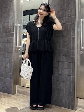 「JEANASIS（ジーナシス）のアイテム（バッグ）」を使った、uta__17さん（レディース・155cm）の春コーディネート