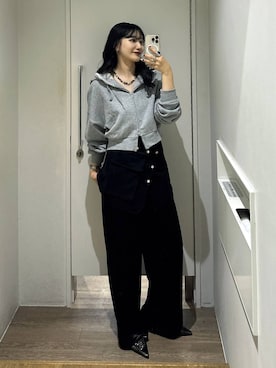 「JEANASIS（ジーナシス）のアイテム（パンプス）」を使った、uta__17さん（レディース・155cm）の秋コーディネート