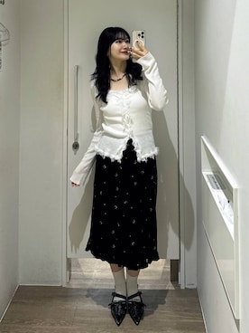 「JEANASIS（ジーナシス）のアイテム（パンプス）」を使った、uta__17さん（レディース・155cm）の秋コーディネート