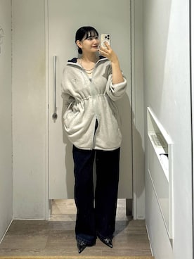 「JEANASIS（ジーナシス）のアイテム（パンプス）」を使った、uta__17さん（レディース・155cm）の秋コーディネート