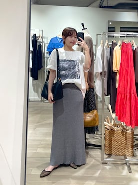 「アイテム（ボディバッグ/ウエストポーチ）」を使った、rd_sumireさん（レディース・158cm）の夏コーディネート