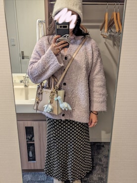 「FREAK'S STORE（フリークスストア）のアイテム（スカート）」を使った、リン( ˶'ᵕ'˶)⸝‪‪‎♡さん（レディース・163cm）の春コーディネート