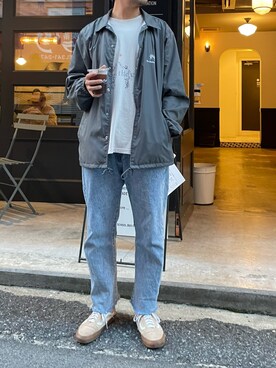 「CANAL JEAN（キャナルジーン）のアイテム」を使った、mikiさん（メンズ・175cm）の秋コーディネート