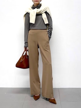 「BARNYARDSTORM（バンヤードストーム）のBARNYARDSTORM / メタルチョーカー（チョーカー）」を使った、AMIさん（レディース・159cm）の秋コーディネート