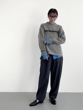 AMIさん（レディース・159cm）の冬コーディネート