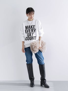 AMIさん（レディース・159cm）の秋コーディネート