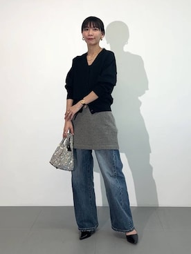 AMIさん（レディース・159cm）の冬コーディネート
