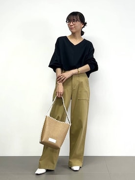 AMIさん（レディース・159cm）の冬コーディネート