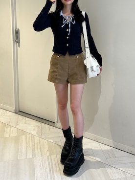 ゆつきさん（レディース・161cm）の秋コーディネート