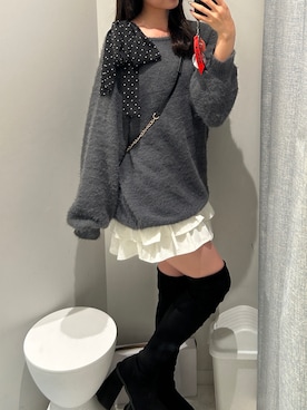 ゆつきさん（レディース・161cm）の秋コーディネート