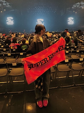 「WEGO（ウィゴー）のアイテム（ジャケット/アウター）」を使った、ミ ユ ウさん（レディース・163cm）の春コーディネート