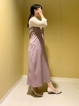 HIMIKO　髙島屋京都店さん（レディース・160cm）の春コーディネート