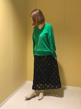 HIMIKO　髙島屋京都店さん（レディース・160cm）の秋コーディネート